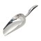 6oz Stainless Steel Scoop for Ice Bucket, Small Silver Metal Scoop for Flour, Kitchen, Bar, Candy, 9.2 x 3.3 inches